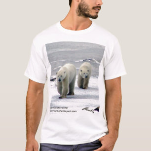 T-shirt 1 d'ours blanc (conception d'avant et de
