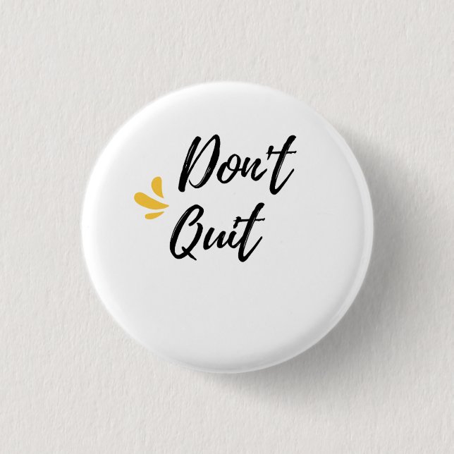 T-Shirt 1 Inch Round Button (Front)