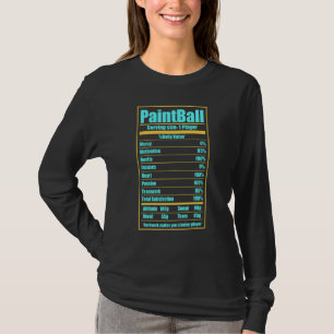 T-shirt 1 Joueur Paintball Dye Speedball Actif récréatif
