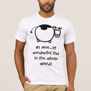 T-shirt #1 Moo...st merveilleux père
