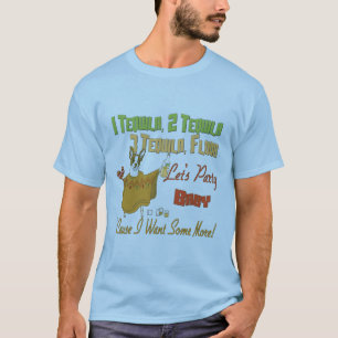 T-shirt 1 plancher de tequila de la tequila 3 de la