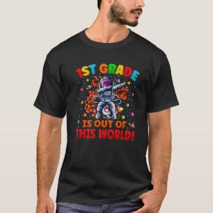 T-shirt 1Ème Classe Est Sortie De Ce World Space Rocket Pr