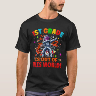 T-shirt 1Ème Classe Est Sortie De Ce World Space Rocket Pr