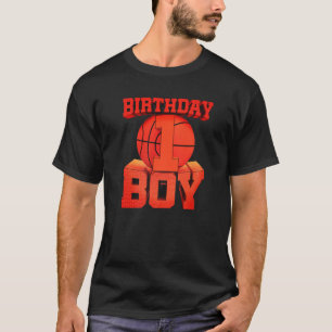 T-shirt 1Er Anniversaire Basketball Garçon 1 An Bal Annive