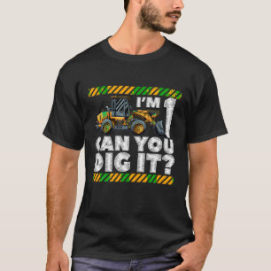 T-shirt 1er Anniversaire Construction Camion I m 1 Can You