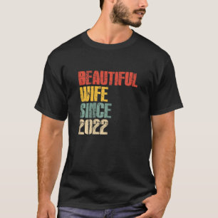 T-shirt 1er anniversaire de Mariage pour les femmes grâce 