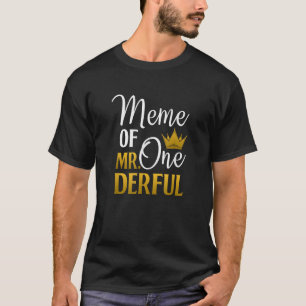 T-shirt 1er anniversaire Fête des Mères Premier mème