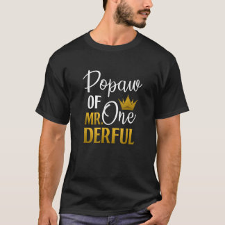T-shirt 1er anniversaire Fête du Père Premier papa