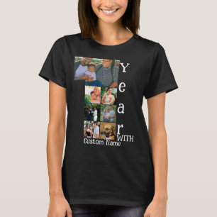 T-shirt 1er anniversaire mariage personnalisé 7 photo coll