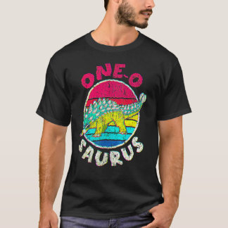 T-shirt 1er anniversaire Un Saurus I Ankylosaurus I Famill