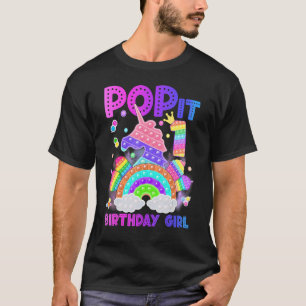 T-shirt 1er anniversaire Unicorn Fidget Pop It Anniversair