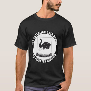 T-shirt 1Er Bataillon 64Ème Armure 3E Division D'Infanteri