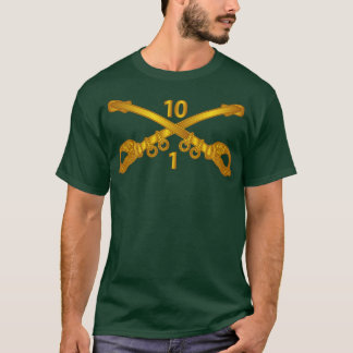 T-shirt 1er Escadron 10e Branche de cavalerie wo Txt