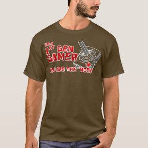 T-shirt 1er génération gamer vous noob