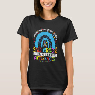 T-shirt 1er jour d'acceptation des différences 2e année Au