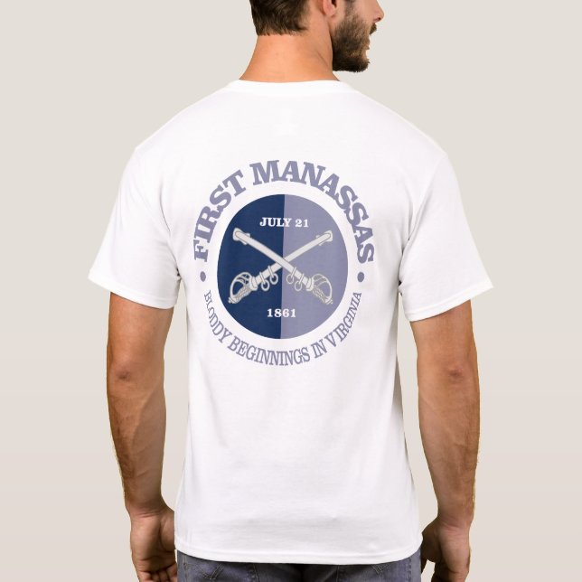 T-shirt 1er Manassas (B&G) (Dos)