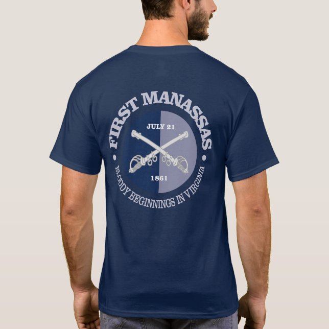 T-shirt 1er Manassas (B&G) (Dos)