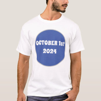 T-shirt 1er octobre 2024