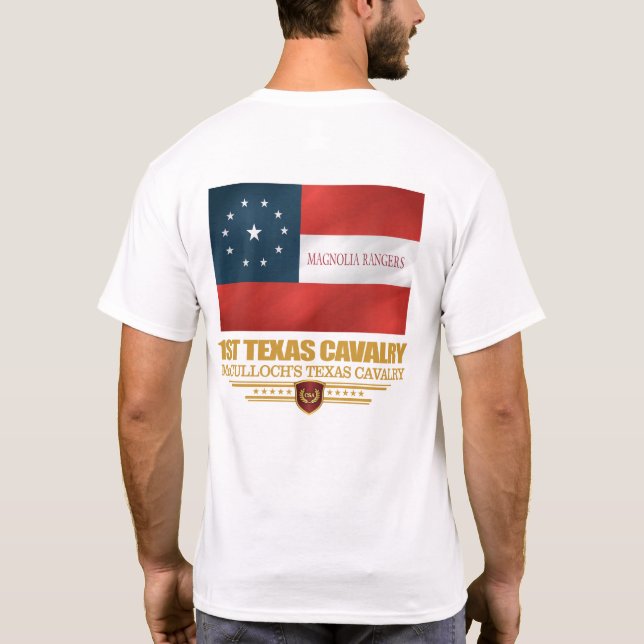 T-shirt 1ère cavalerie du Texas (Dos)