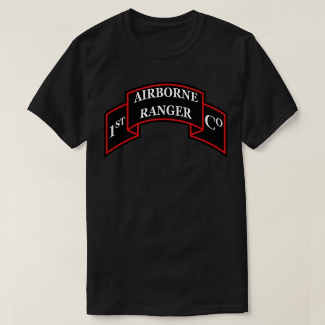 T-shirt 1ère compagnie d'infanterie X (Design devant)