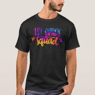 T-shirt 1ère teinture tie-dye de première année Retour à l