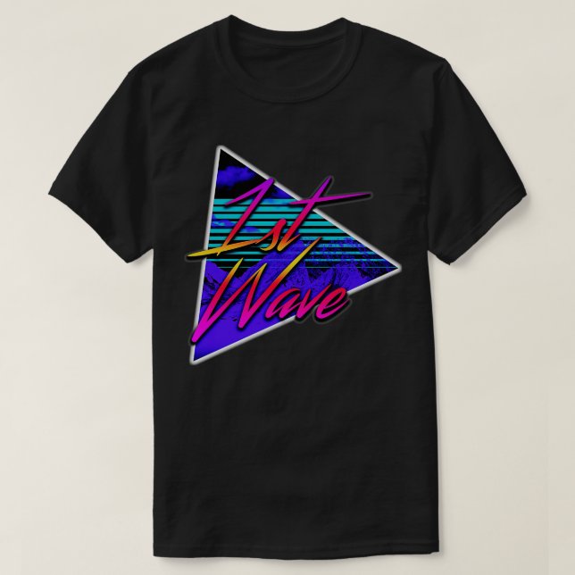 T-shirt 1ère vague Nouvelle vague (Design devant)