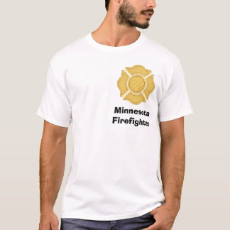 T-shirt 1LOGO11, MinnesotaFirefighter