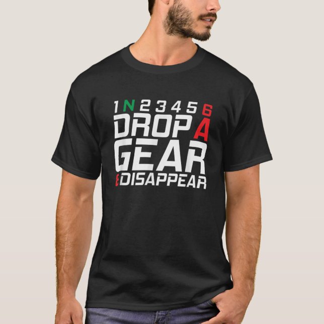 T-shirt 1N23456 Déposez Un Équipement Et Disparaissez Les  (Devant)