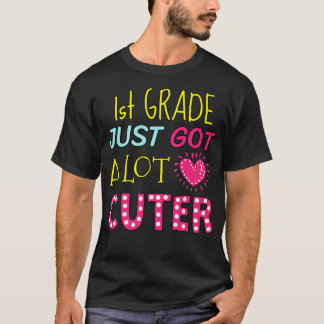 T-shirt 1re année Retour à l'école Enseignants et élèves P