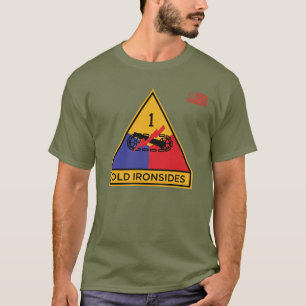 T-shirt 1re division blindée " Vieux côtés "