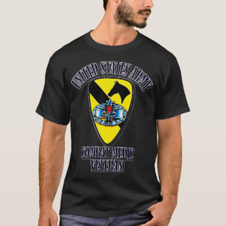 T-shirt 1re division de cavalerie Vétéran de la médecine d