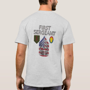 T-shirt 1re Division d'infanterie Premier sergent