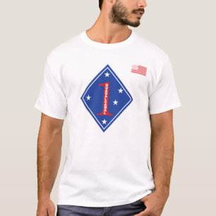 T-shirt 1re division maritime États-Unis