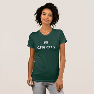 T-shirt 1x Women's thé « CIM ville "