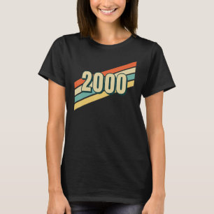 T-shirt 2000 Beach Classic 80s Vintage Retro Bir esthétiqu