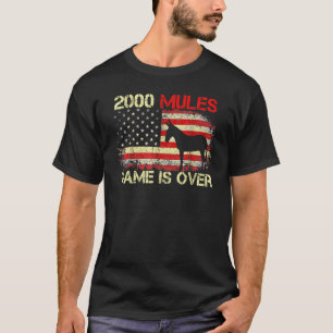 T-shirt 2000 Mules Game est passé à l'élection honnête 202