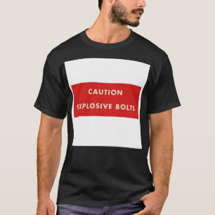 T-shirt 2001 Odyssée spatiale - Boulons explosifs de prude