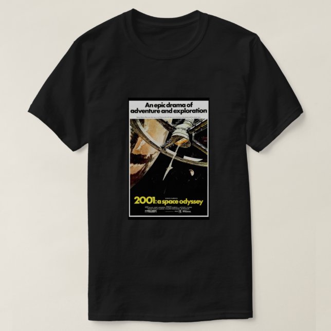 T-SHIRT 2001 UN ODISSEY SPATIAL (Design devant)