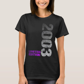 T-shirt 2003 20e anniversaire né 2003
