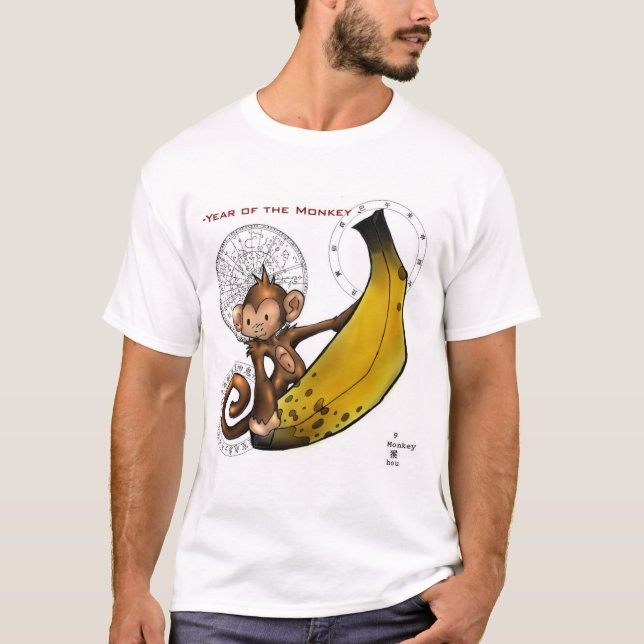 T-shirt 2004 ans du singe ! (Devant)