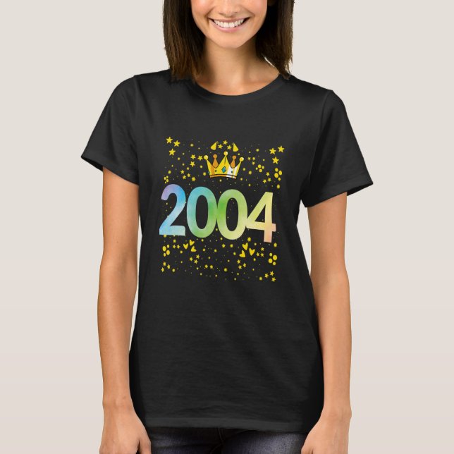 T-shirt 2004e anniversaire 2004 1 (Devant)