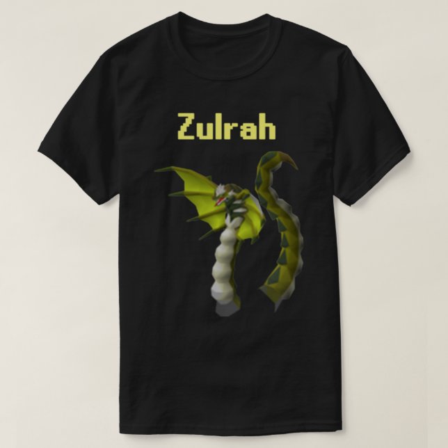 T-shirt 2007Scape Old School Zulrah (Design devant)