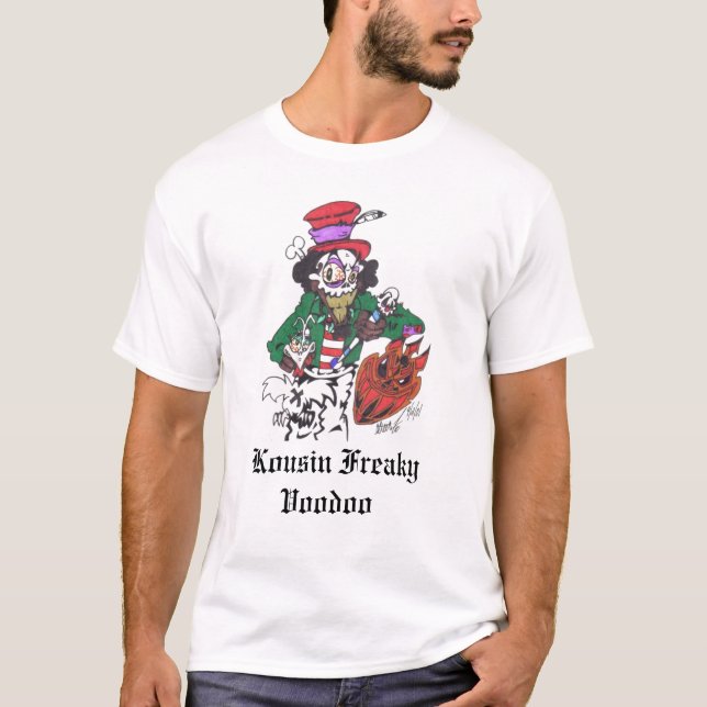 T-shirt 20080519_22 2, vaudou bizarre     de Kousin (Devant)
