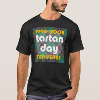 T-shirt 2008 de jour de tartan