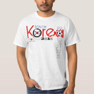 T-shirt 2010 de coupe du monde de la Corée du Sud