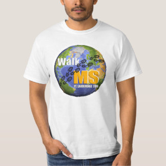 T-shirt 2010 de milliseconde de promenade