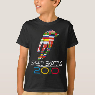 T-shirt 2010 : Patinage de vitesse