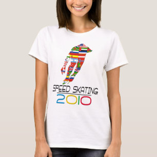 T-shirt 2010 : Patinage de vitesse