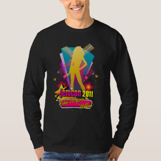 T-shirt 2011 de douille de souvenir de JemCon long
