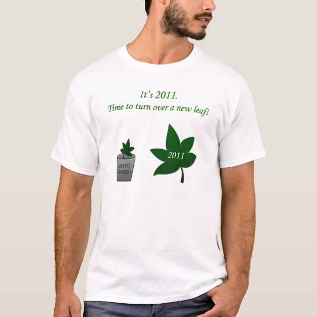 T-shirt 2011 - Retournez une nouvelle feuille (Devant)